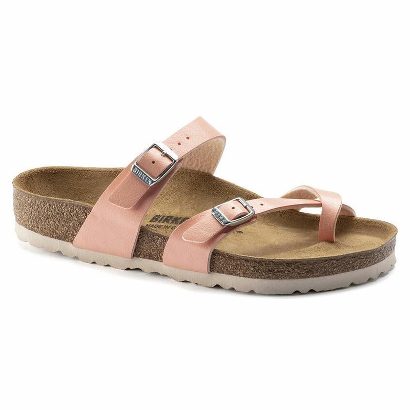 Birkenstock Graceful Birko Flor Mayari Dame Lyserød | DK 398TCE